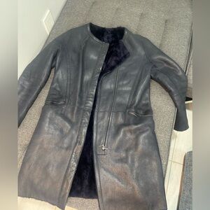 Paule Ka Leather coat